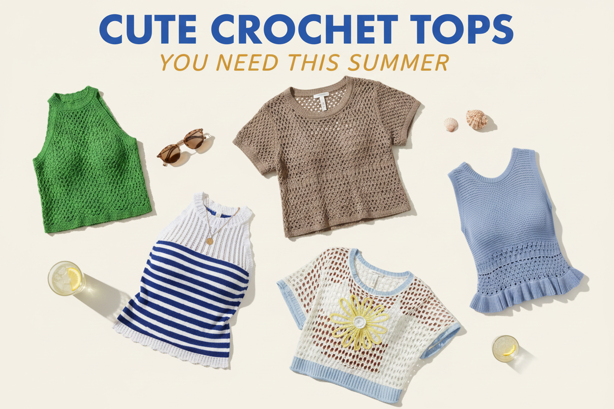 5 Cute Crochet Tops You Need This Summer