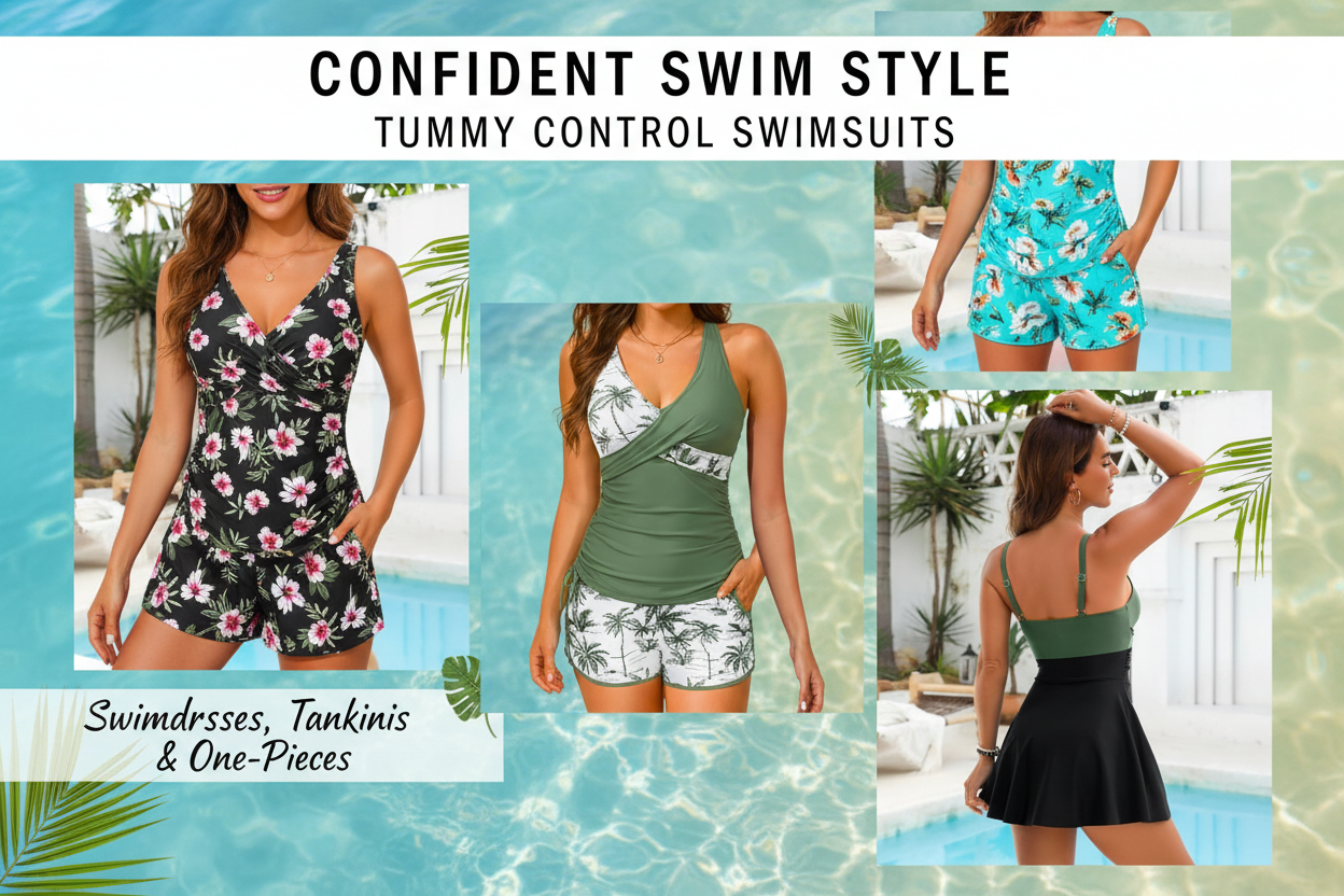Tummy Control Swimwear Hero