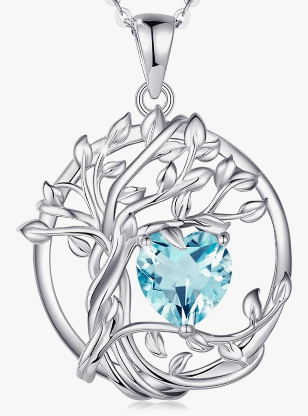 Tree of Life Birthstone Necklace