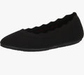 Skechers Women's Cleo 2.0 – Love Spell Scalloped Knit Skimmer Flat