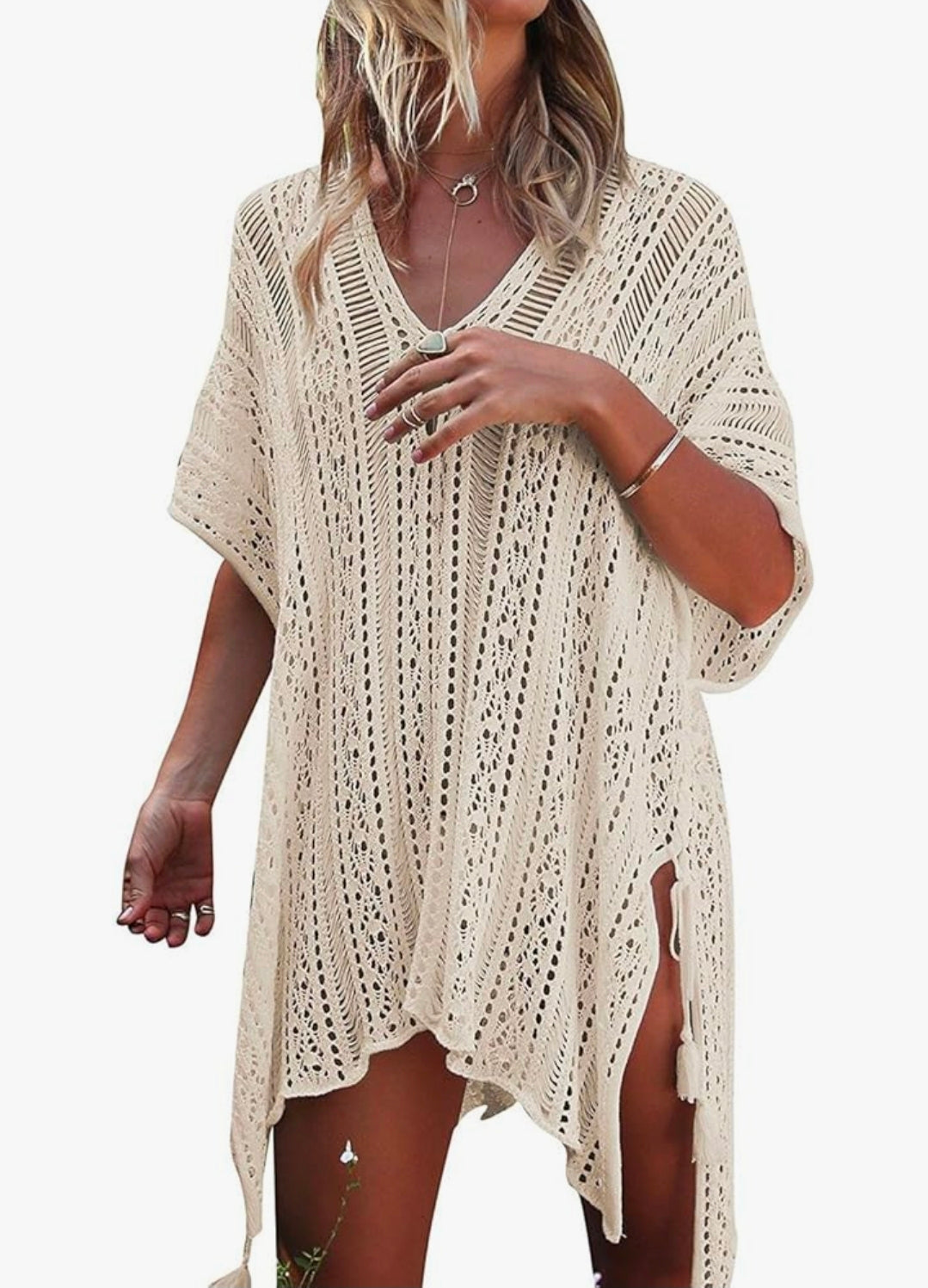 Women's Summer Swimsuit Bikini 2026 Beach Swimwear Crochet Cover Up