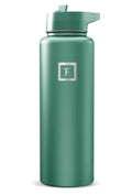 IRON °FLASK 40oz Camping & Hiking Hydration Flask – Wide Mouth Insulated Stainless Steel Sports Water Bottle with Straw