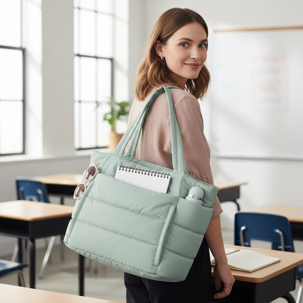 Bagstellar Puffer Tote Practical Use