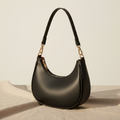 Black Hobo Shoulder Bag Lifestyle