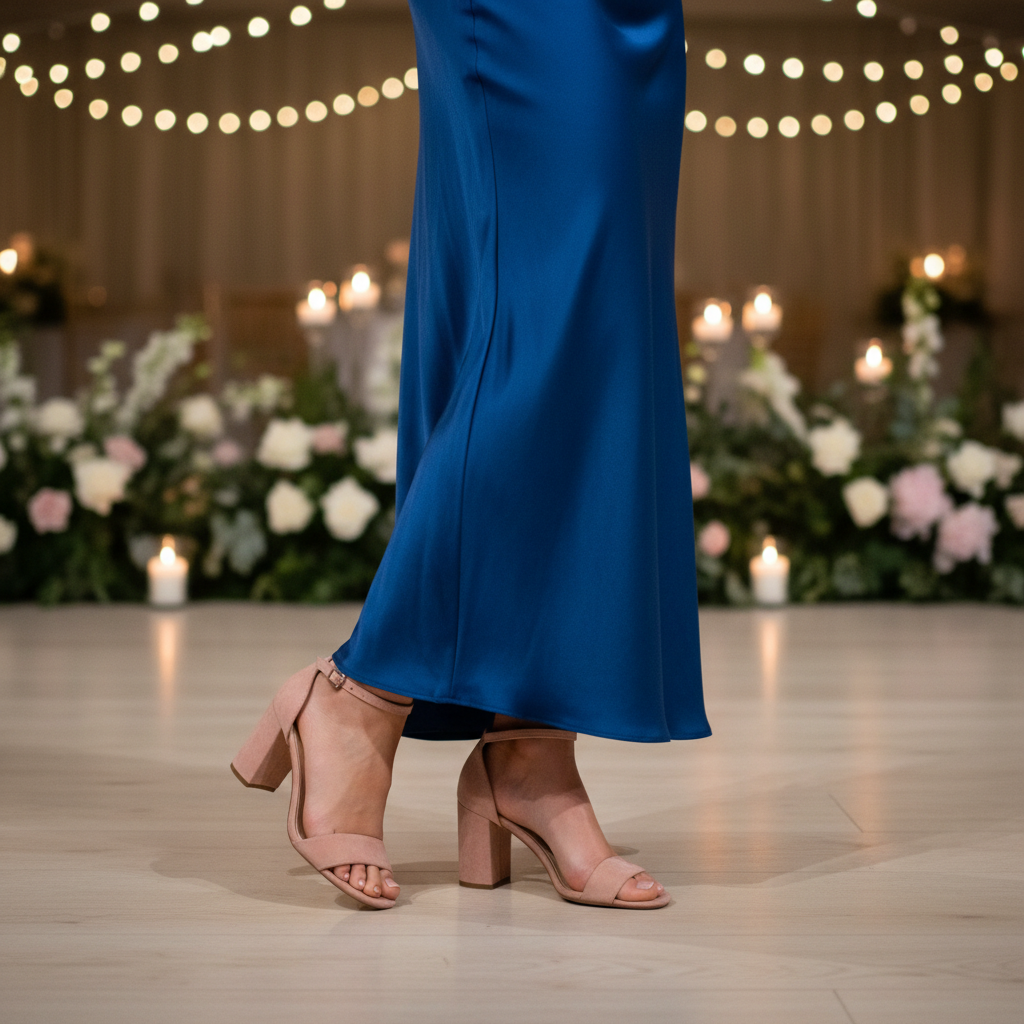 DREAM PAIRS Block Heel Lifestyle Shot